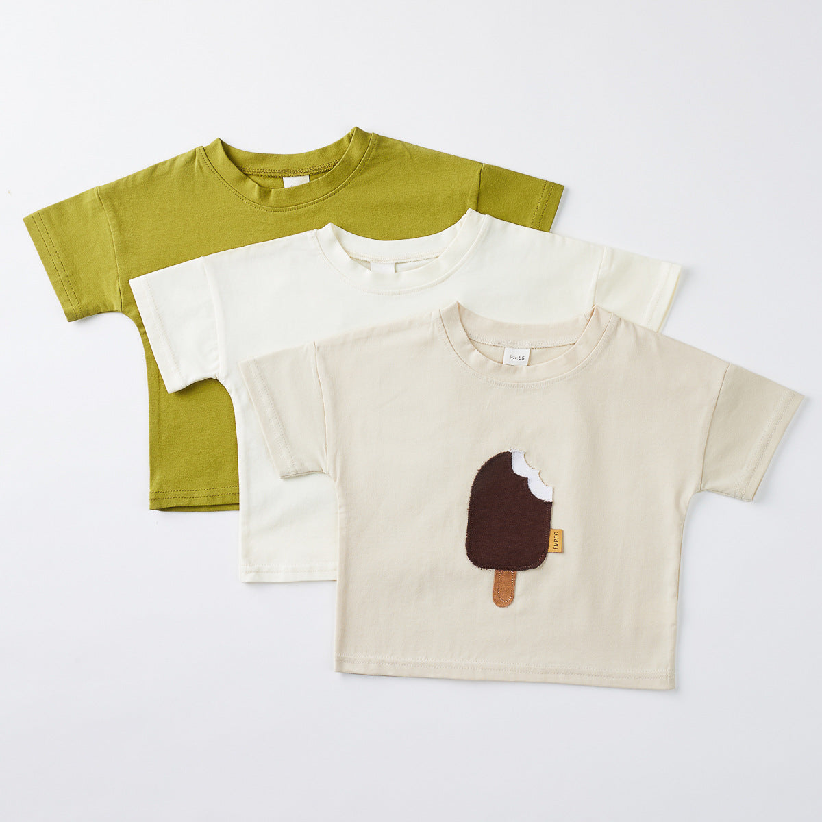 Summer T-shirt Soft Ice Cream Patch
